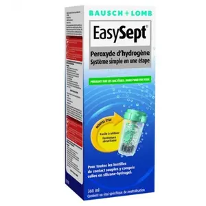 Comparateur de prix : Bausch & Lomb Contactologie EasySept Solution Nettoyante Lentilles Souples 360ml