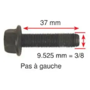 583117001 - Vis de lame droite pour tondeuse autoportée Husqvarna pas cher