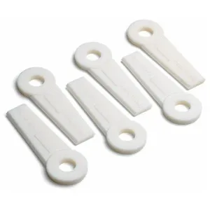6 couteaux rechange Husqvarna Tricut 255mm pas cher