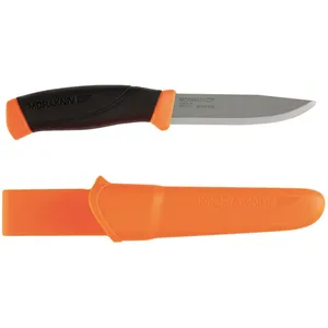 Morakniv - 11824 - poignard mora companion f noir/orange inox pas cher