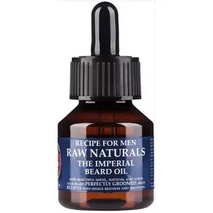 Recipe for Men Raw Naturals Imperial Beard Oil for Softer and Shinier Beard Helps Relieve Post Shave Redness 50ml pas cher