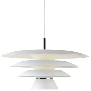 Belid Suspension davinci en métal  et blanc mat  diamètre 50 cm