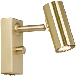 Applique murale en laiton poli 14,7cm Cato - Belid pas cher