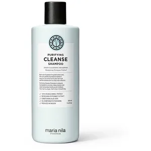 Comparateur de prix : Maria Nila Purifying Cleanse, Shampooing 350 ml, nettoyage en profondeur, élimine l'accumulation et les résidus, menthe poivrée et aloe vera rafraîchit et revitalise les cheveux et le cuir chevelu