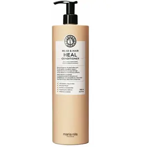 Comparateur de prix : Maria Nila Head & Hair Heal, Après-shampoing 1000 ml, Prévient les Pellicules/Problèmes de Cuir Chevelu & Stimule la Pousse des Cheveux, 100% Végan & Sans Sulfate/Parabène