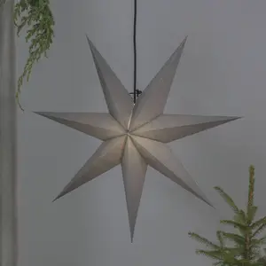 Comparateur de prix : STAR TRADING Étoile en papier Ozen sept branches 70 cm