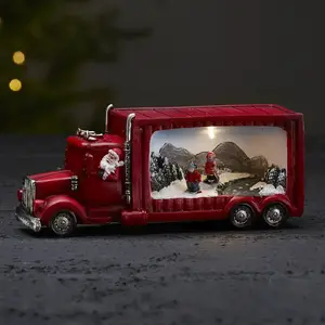 Comparateur de prix : STAR TRADING Merryville - lampe déco LED camion du Père Noël