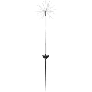 Comparateur de prix : Star Trading Lampe solaire - GENERIQUE - Pissenlit - 90 LEDs - Métal noir - 105 x 28 cm