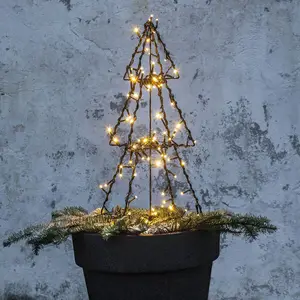 STAR TRADING Déco d’extérieur LED Light Tree Foldy, 50 cmVendu parluminaire