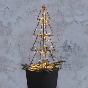 Comparateur de prix : STAR TRADING Déco d’extérieur LED Light Tree Foldy, 90 cm