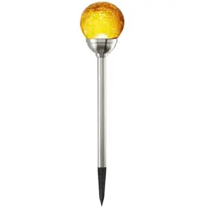 STAR TRADING Lampe solaire à piquet Roma avec LED ambreVendu parluminaire