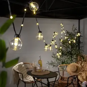 STAR TRADING Guirlande lumineuse LED Bolla, transparent, plastique lon...Vendu parluminaire