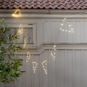 Guirlande lumineuse Star Trading Penny », extérieur, piles + minuteur,... pas cher