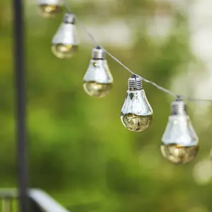 STAR TRADING Guirlande LED Glow, à dix lampes, gris fuméeVendu parluminaire