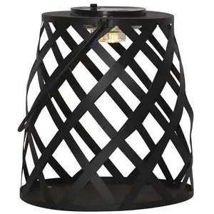 Comparateur de prix : Czarny lampion LED Star Trading Calabria, wys. 20 cm