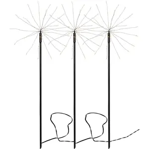 Comparateur de prix : STAR TRADING Lampe déco LED Firework Outdoor, lot 3 blanc chaud