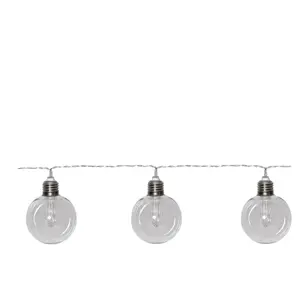 STAR TRADING Guirlande solaire LED Chania, à huit lampesVendu parluminaire