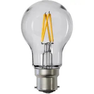 STAR TRADING Ampoule LED à filament, A55, B22, 2,4 W, claire, 2.700 K pas cher