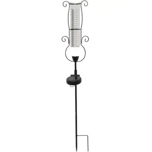 Comparateur de prix : STAR TRADING Lampe solaire LED Pluvio avec pluviomètre