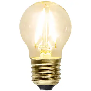 STAR TRADING Ampoule LED E27 G45 filament 1,5W 2 100K Soft GlowVendu parluminaire