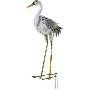 Comparateur de prix : STAR TRADING Lampe solaire LED Heron, figurine de héron