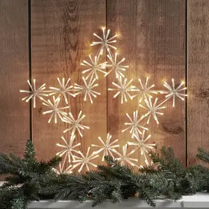 STAR TRADING Lampe décorative LED Flower Star pour extérieurVendu paramazon
