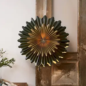 Comparateur de prix : STAR TRADING Étoile en papier Crystal sans douille, verte