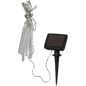 Comparateur de prix : STAR TRADING Guirlande solaire LED Bubbly 10 lampes blanc chaud
