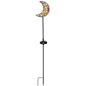STAR TRADING Lampe solaire LED Linny Moon avec piquetVendu parluminaire