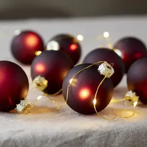 Guirlande lumineuse décorative à piles Star Trading 'Bliss', 8 boules ... pas cher