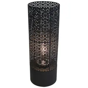 By Rydéns lampe terrasse Maison noir sable 78cm