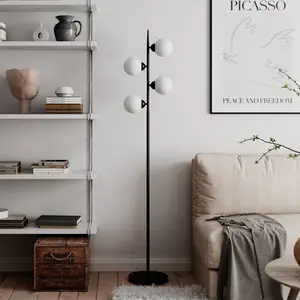 Comparateur de prix : By Rydéns Punto lampe sur pied, à 4 lampes