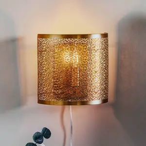Comparateur de prix : By Rydéns Hermine applique avec câble, laiton