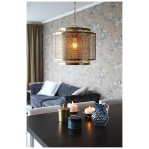 Comparateur de prix : Lampe suspendue By Rydéns Hermine - matt brass - 28x35 cm