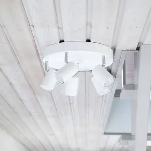 By Rydéns Correct spot pour plafond x5 blanc mat
