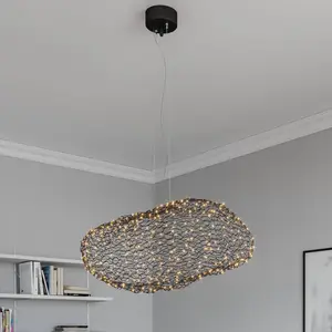 Comparateur de prix : By Rydéns Hayden Suspension LED noire mate 115cm