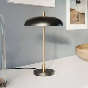 By Rydéns Shelby lampe à poser noire/laiton/dorée pas cher