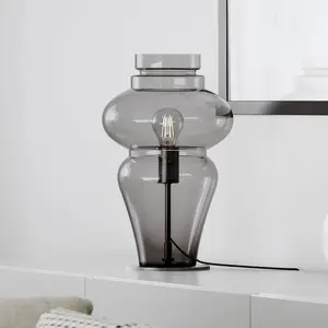 Comparateur de prix : By Rydéns Dolores lampe de table 40 cm gris fumée