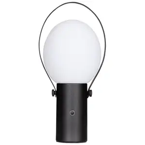 Comparateur de prix : By Rydéns Bari lampe de table LED rechargeable IP44 noir sable