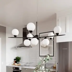 By Rydéns Punto suspension, à 10 lampes pas cher