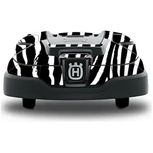 Stickers robot tondeuse Automower Husqvarna Zèbre 305 (2020) pas cher