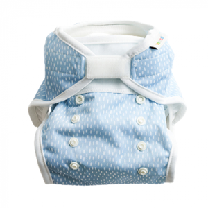Vimse Couvre-couche taille unique + inserts, bleu pailleté pas cher
