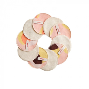 ImseVimse Imse Vimse - 10 lingettes démaquillantes - Pink Hoop pas cher