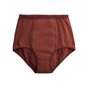 Imse Vimse - Culotte menstruelle hipster taille haute - Flux abondant - Brown XXLVendu paronebioshop
