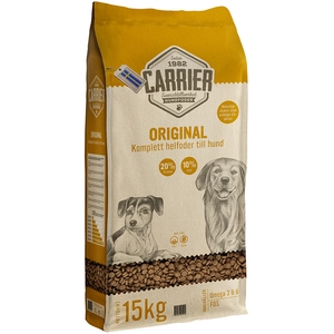 15 kg de nourriture pour chien Carrier originale sèche pas cher