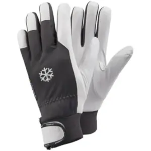 Comparateur de prix : Ejendals Tegera 117 Gant en cuir Taille 8 Gris/Blanc