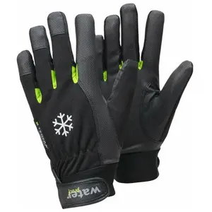Ejendals Tegera 517 Gant en cuir synthétique Taille 8 Noir/VertVendu parsport-is-good