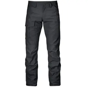 Fjällräven - Nils Trousers - Jean taille 56, gris/noir pas cher