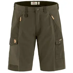 Fjällräven Abisko Shorts - Short randonnée homme Dark Olive EU 46 pas cher