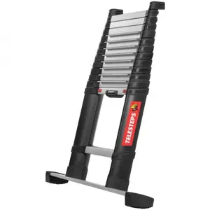 TELESTEPS Échelle télescopique Prime Line 4.10m + barre stab - TEL-72241Vendu paramazon